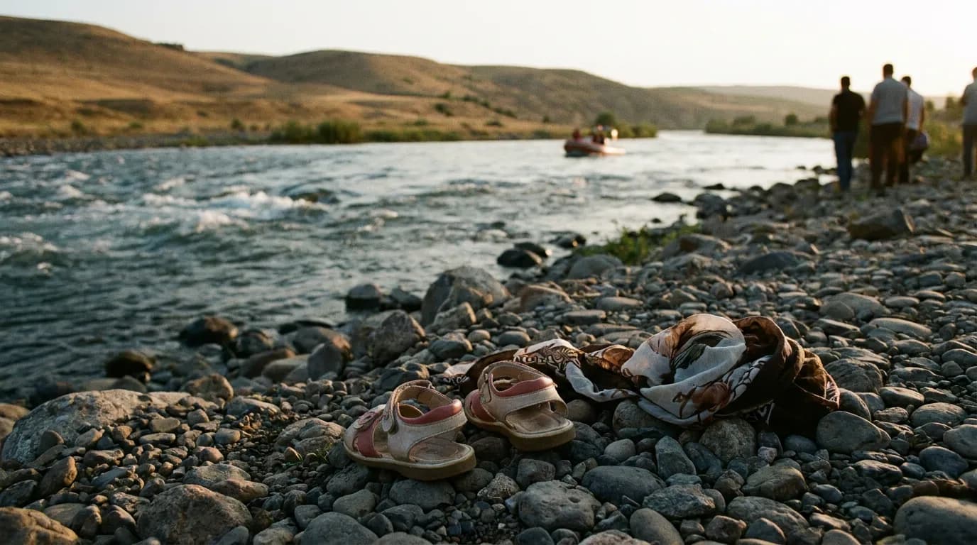 Siverek'te serinlemek için nehre giren kadın ve çocuk boğuldu