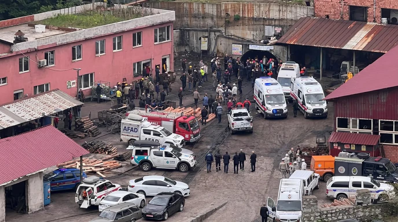 Zonguldak maden patlaması: 3 işçi hayatını kaybetti, 5 yaralı