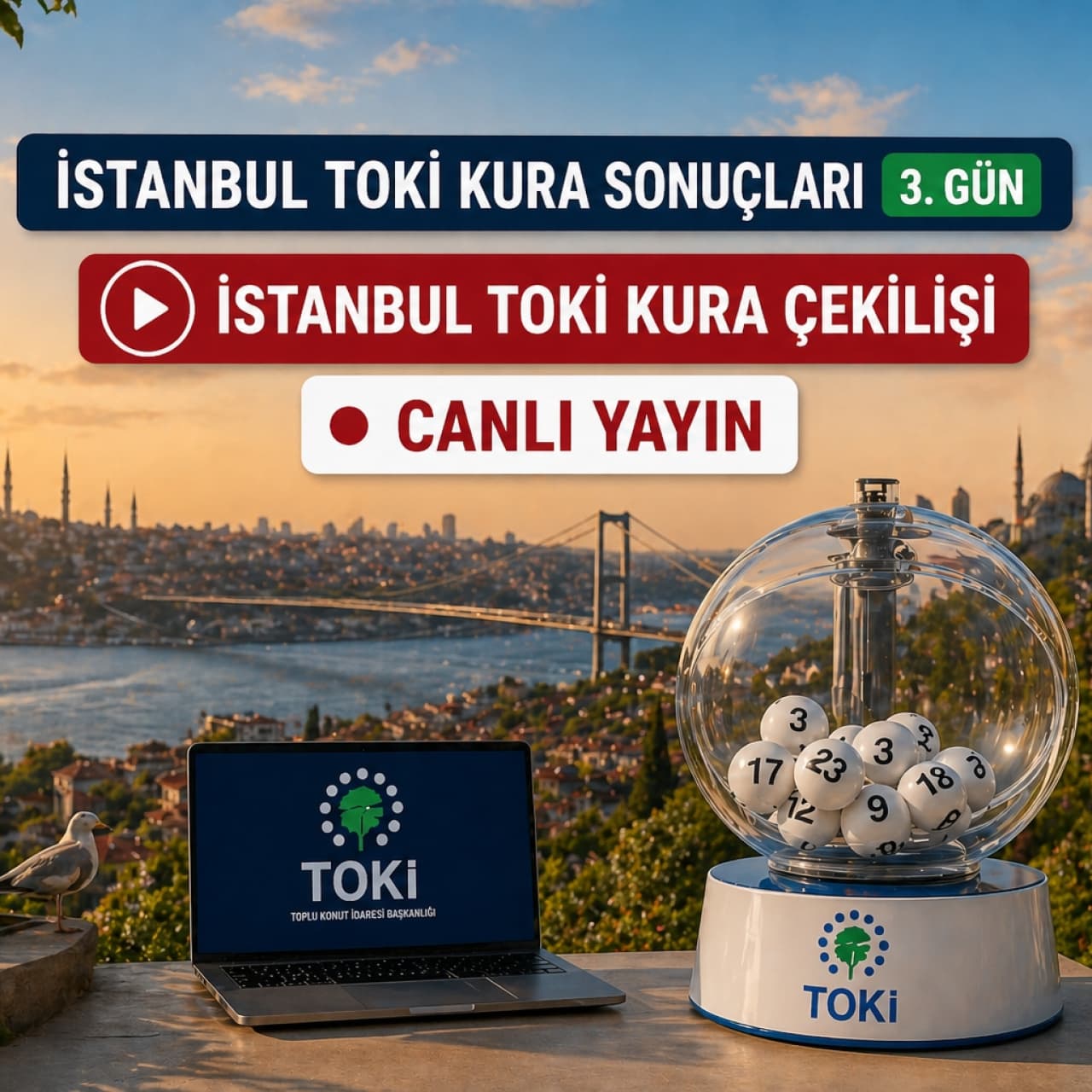 TOKİ İstanbul kura sonuçları açıklandı!