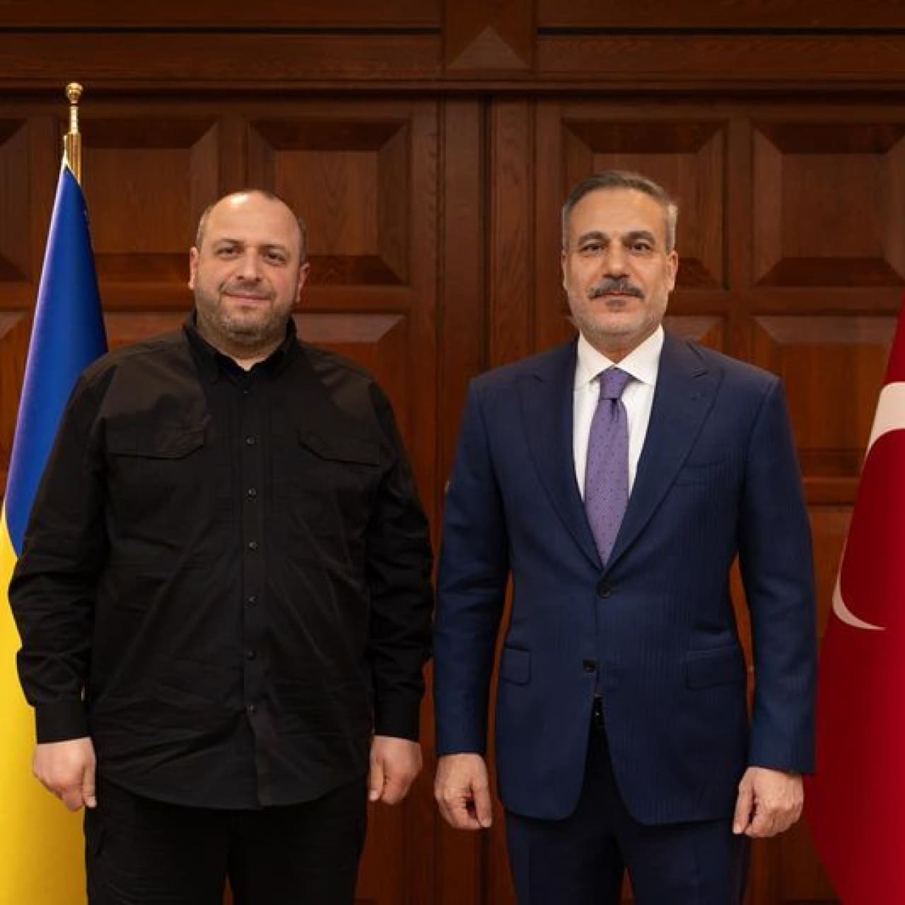 Bakan Fidan, Umerov ile görüştü