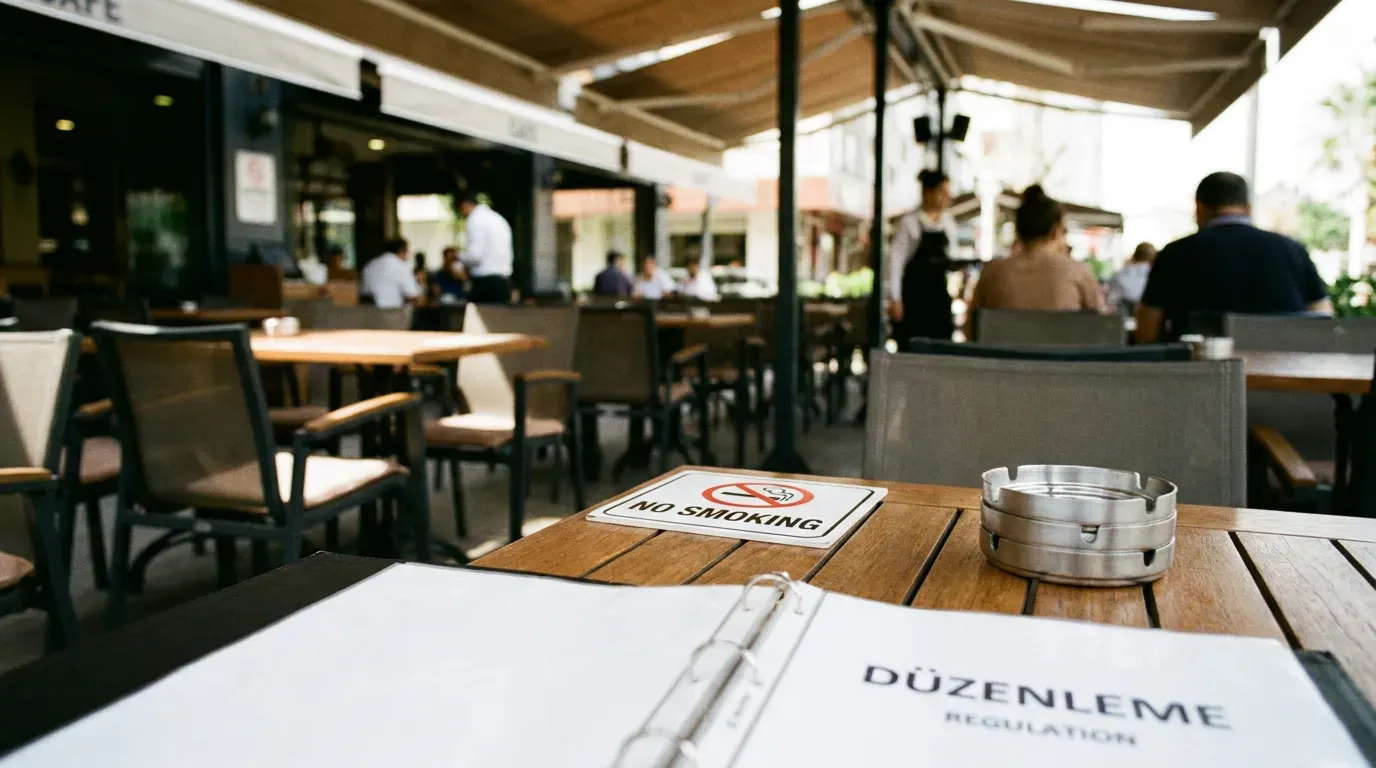 Restoran ve kafelerin açık alanlarında yeni sigara düzenlemesi