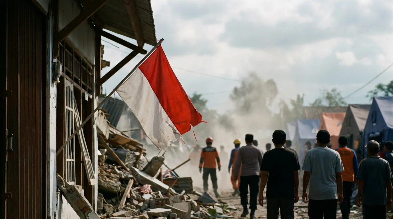 Endonezya'da 7,7 büyüklüğünde deprem: Ölü sayısı 68'e yükseldi
