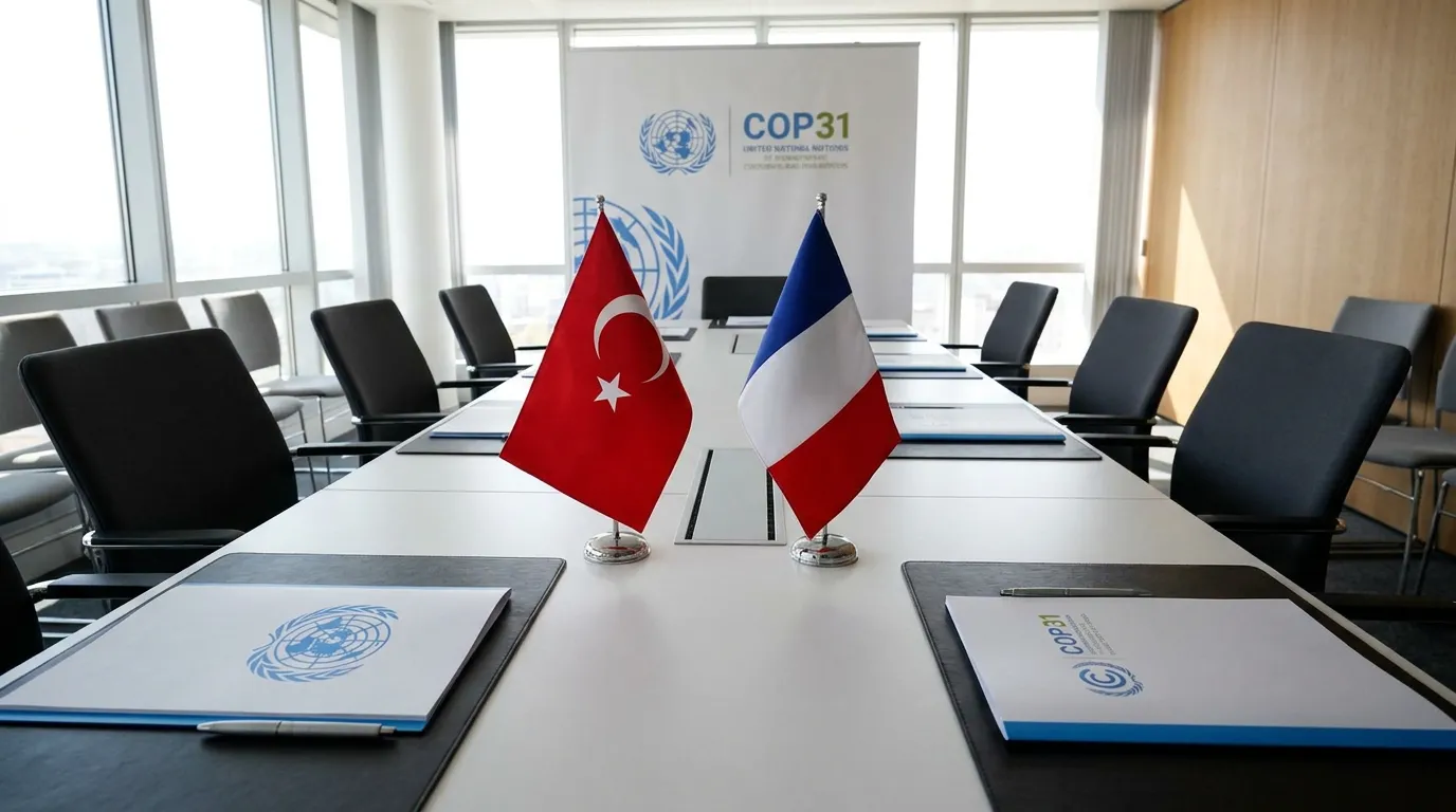 Erdoğan Macron görüşmesi: BM seçimi ve COP31 daveti ele alındı