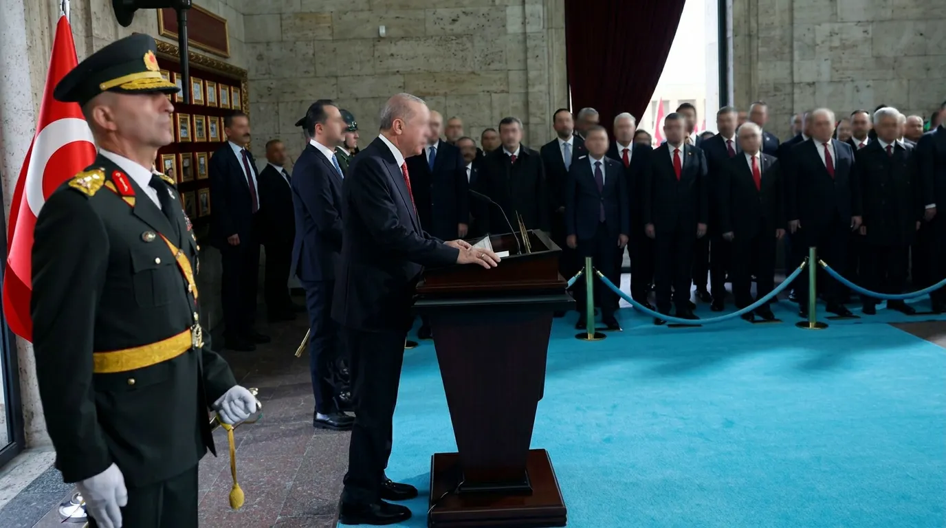 29 Ekim Anıtkabir töreni: Erdoğan'dan 103. yılda Türkiye Yüzyılı mesajı